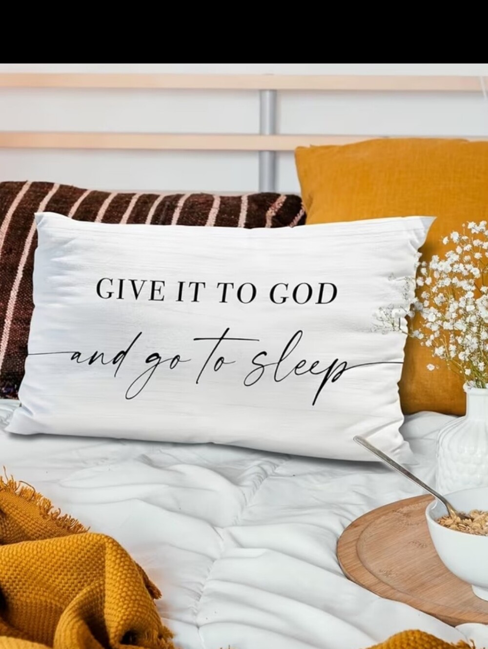 12x20" White Home Accent Pillows. No Inserts Included.